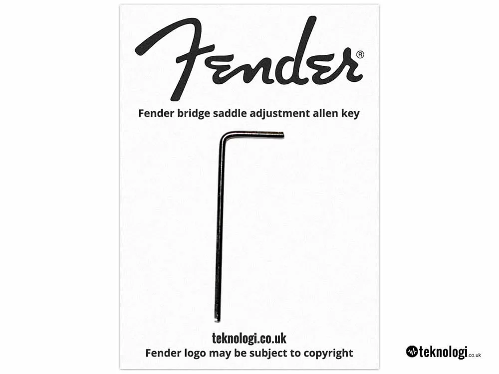 Fender Stratocaster Adjustment Allen Key Saddle Height Adjustment Wrench