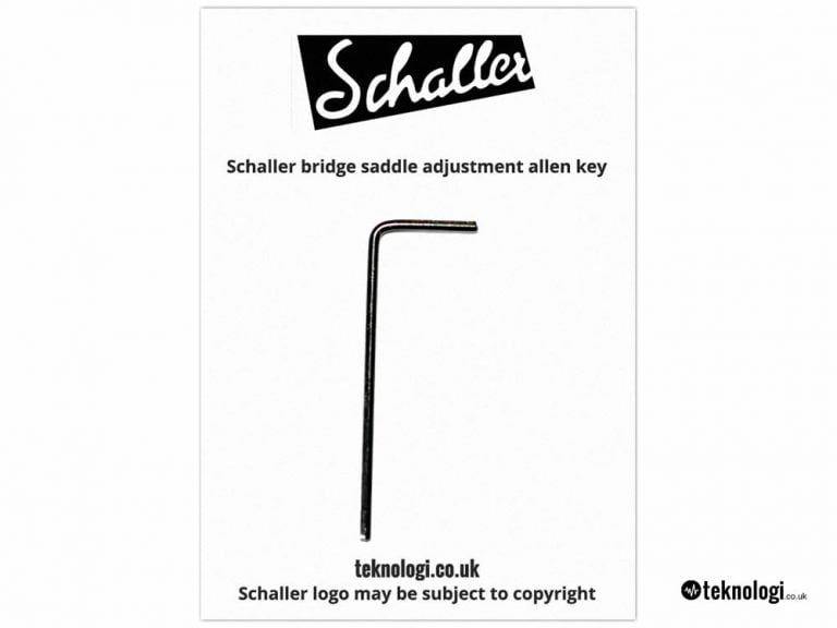 Schaller 3D4 / 3D5 Bass Bridge Adjustment Allen Key